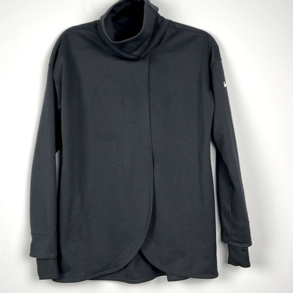 Nike Maternity Nursing Reversible Pullover Sweatshirt Size XS Black - Picture 1 of 9